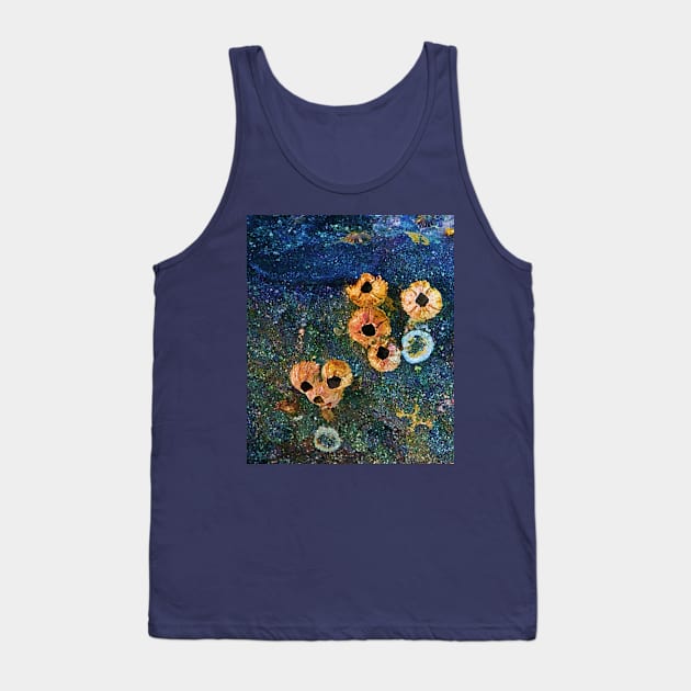 Abstract barnacles on rocks Tank Top by hereswendy